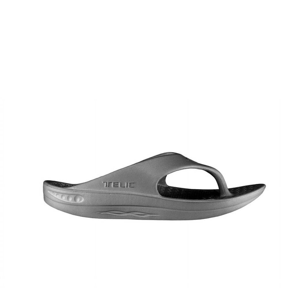 NEW TELIC unisex energy flip flop in dolphin gray